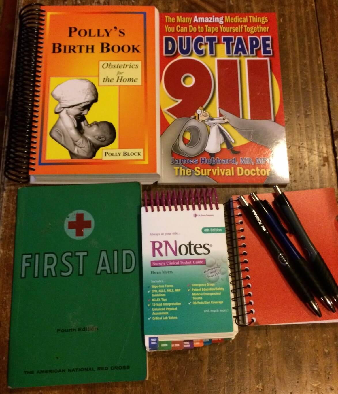 Books for First Aid Kit