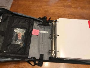 DIY Preparedness Emergency Binder with Zipper Opened -4mp